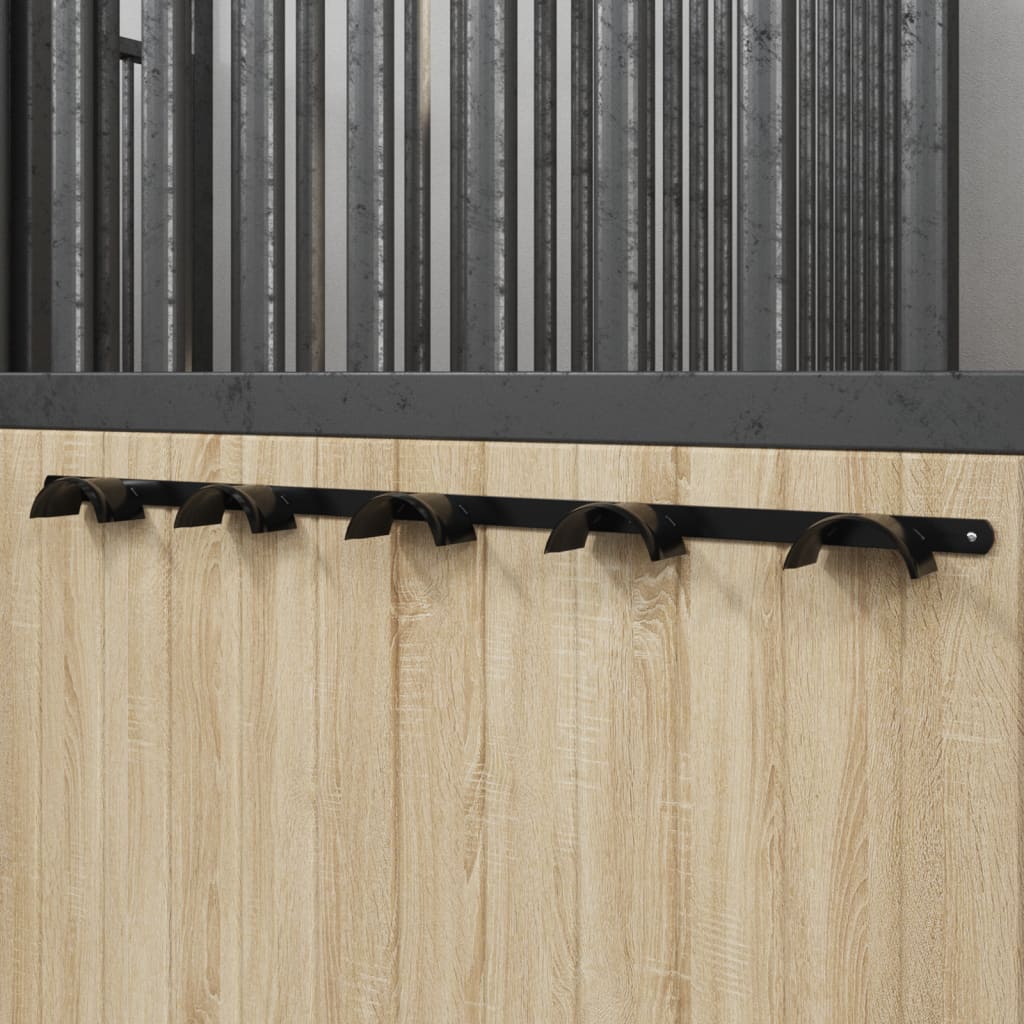 Trensenhalter für 5 Trensen Schwarz Eisen Trensenhalter für 5 Trensen Schwarz Eisen