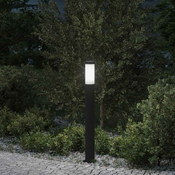 Pollerleuchte 80 cm Edelstahl IP44 Pollerleuchte 80 cm Edelstahl IP44