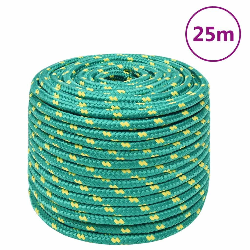 Bootsseil Grün 12 mm 25 m Polypropylen Bootsseil Grün 12 mm 25 m Polypropylen