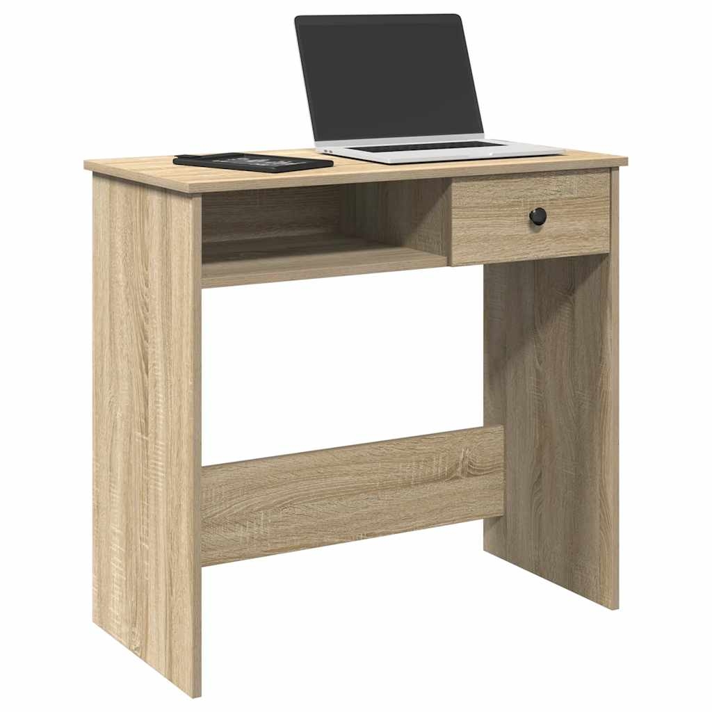Schreibtisch Sonoma-Eiche 80x40x75 cm Holzwerkstoff Schreibtisch Sonoma-Eiche 80x40x75 cm Holzwerkstoff