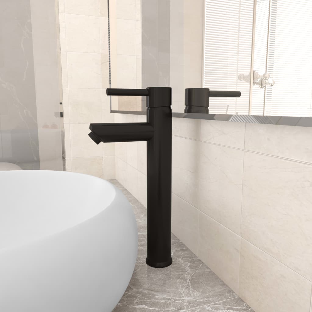 Badezimmer Mischbatterie Schwarz 12x30 cm Badezimmer Mischbatterie Schwarz 12x30 cm