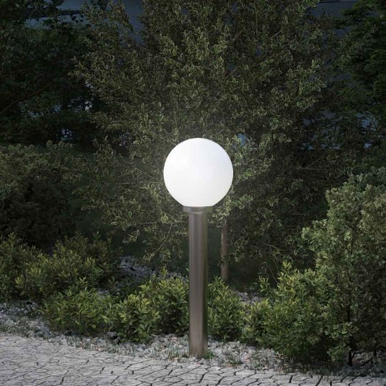 Pollerleuchte 80 cm Edelstahl IP44 Pollerleuchte 80 cm Edelstahl IP44