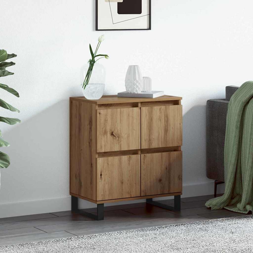 Sideboard mit Speicher mit Tür Braun 60 x 35 x 70 cm Holzwerkstoff Sideboard mit Speicher mit Tür Braun 60 x 35 x 70 cm Holzwerkstoff