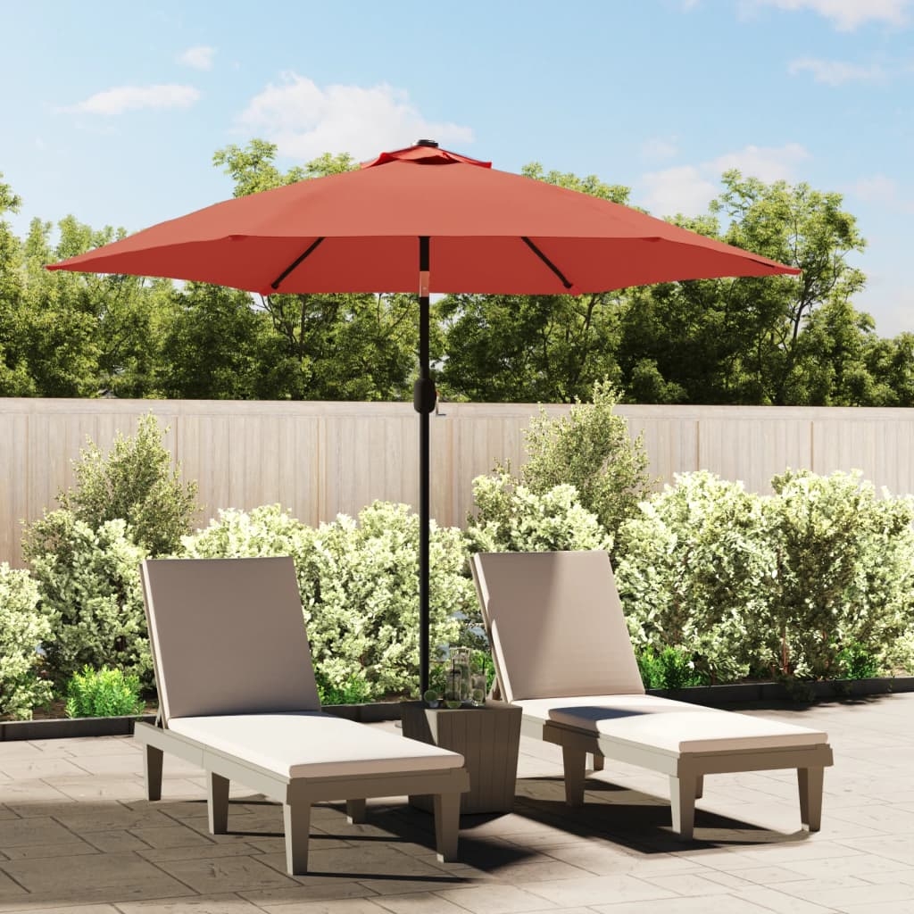 Ersatzbezug für Sonnenschirm Terracotta-Rot 300 cm Ersatzbezug für Sonnenschirm Terracotta-Rot 300 cm