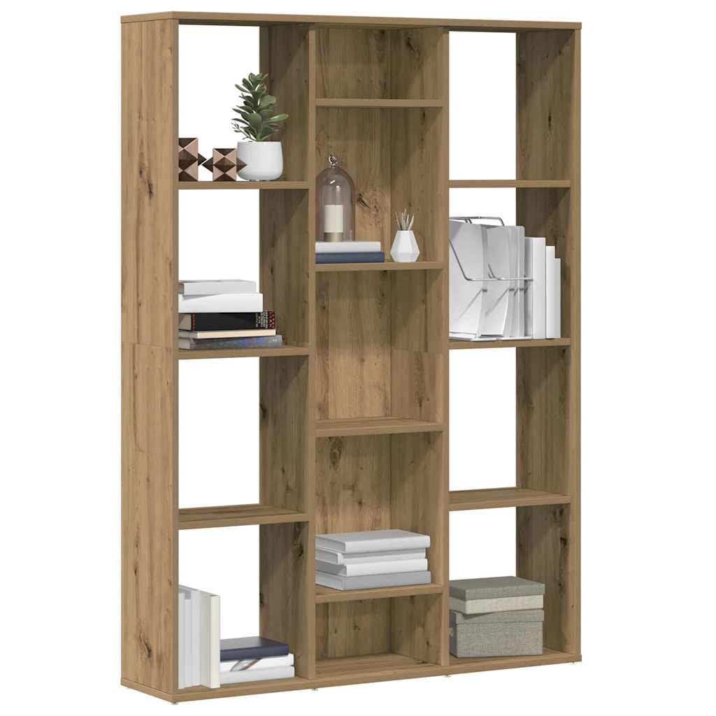 Raumteiler/Bücherregal Artisan-Eiche 100x24x140cm Holzwerkstoff Raumteiler/Bücherregal Artisan-Eiche 100x24x140cm Holzwerkstoff
