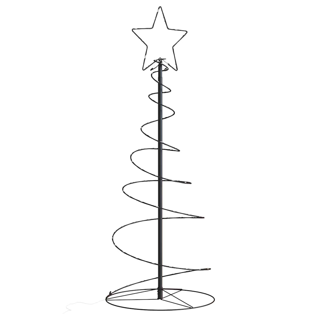 Weihnachtsbaum Kegelform 80 LEDs Warmweiß 120 cm Weihnachtsbaum Kegelform 80 LEDs Warmweiß 120 cm