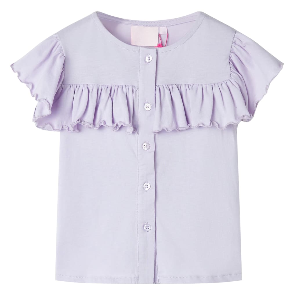 Kinder-T-Shirt Lila 104 Kinder-T-Shirt Lila 104