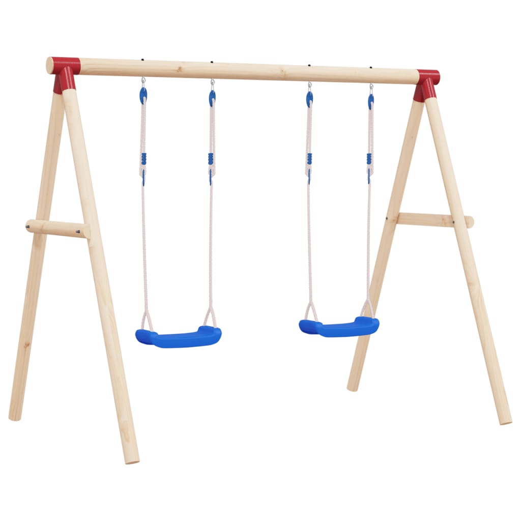 Schaukelsitze mit Seilen 2 Stk. Blau 38x16 cm Polyethene Schaukelsitze mit Seilen 2 Stk. Blau 38x16 cm Polyethene