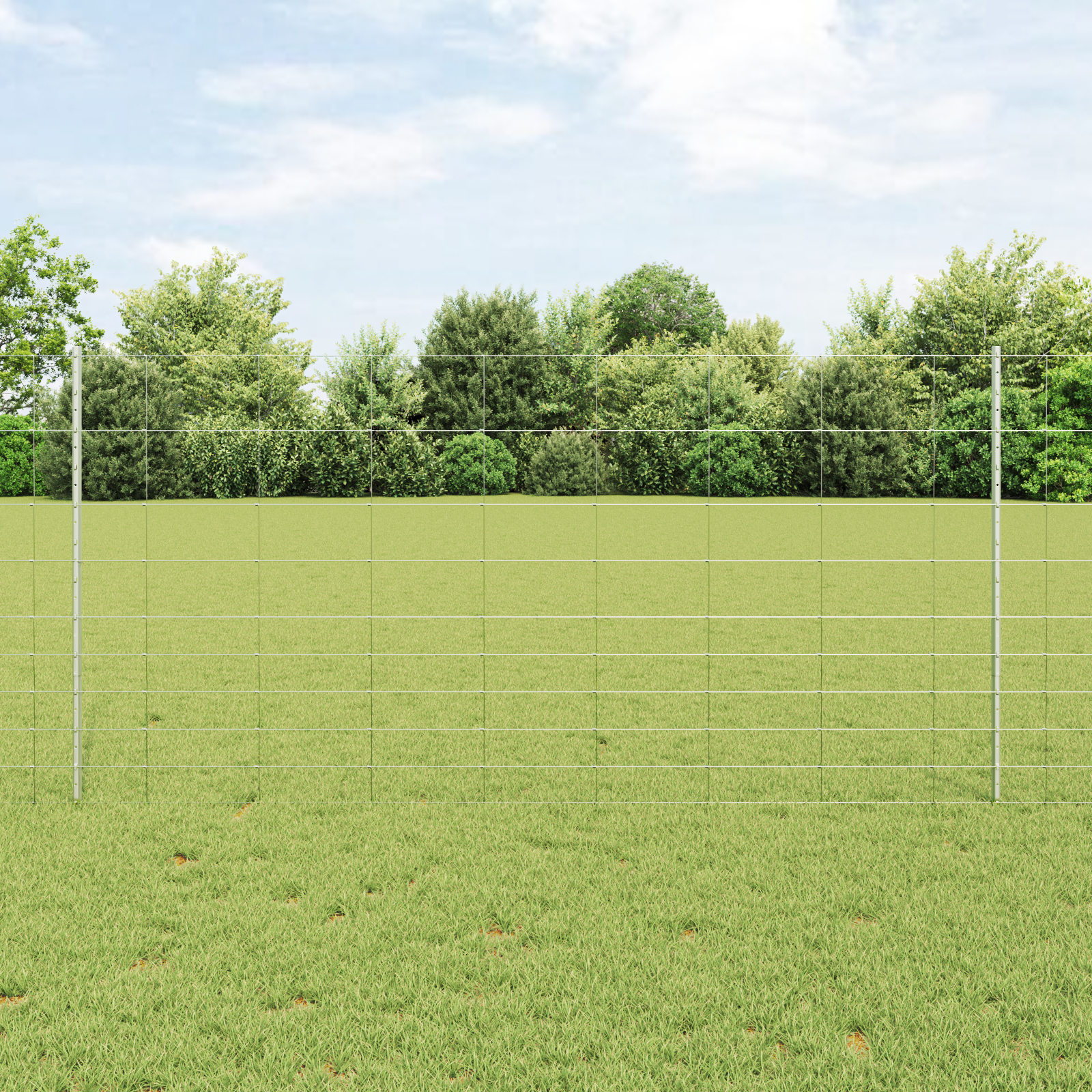 Zaunpfosten 22 Stück U-Profil 120 cm Verzinkter Stahl Zaunpfosten 22 Stück U-Profil 120 cm Verzinkter Stahl