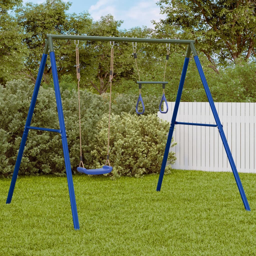 Schaukel-Set mit Schaukelsitz und Trapez Schaukel-Set mit Schaukelsitz und Trapez