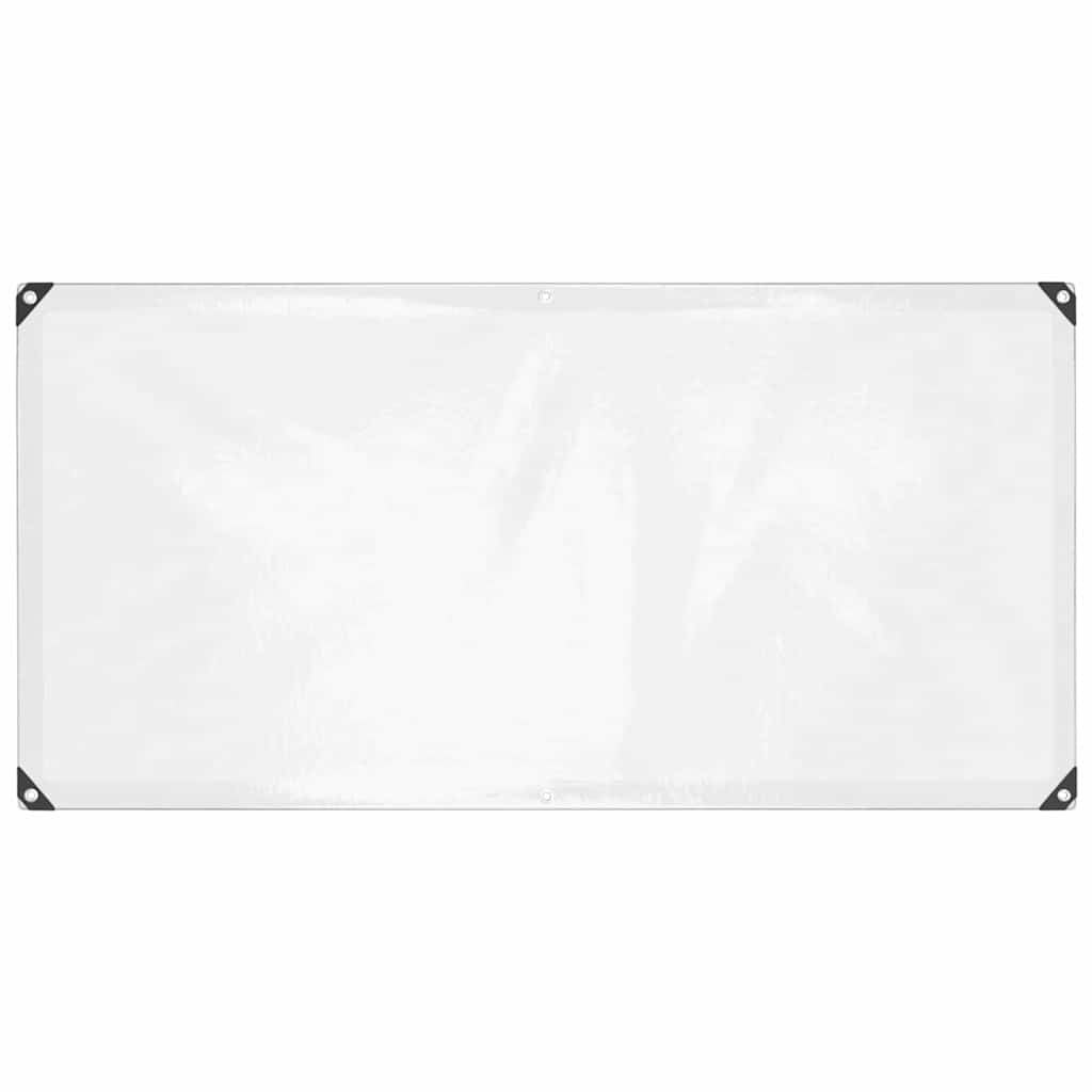 Transparente Plane mit Ösen 1x2 m Polyethylen Transparente Plane mit Ösen 1x2 m Polyethylen