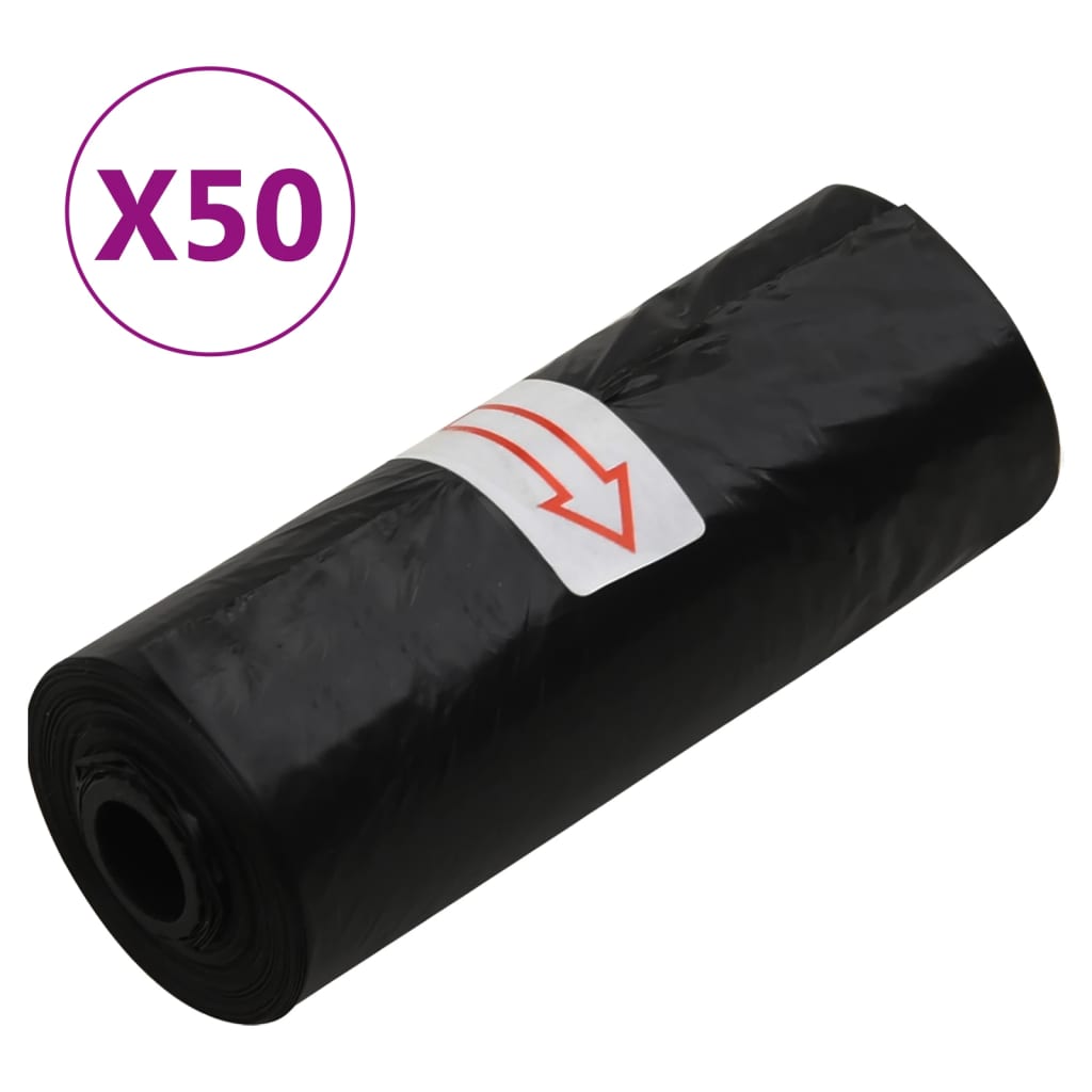 Hundekotbeutel 750 Stk. Schwarz 30x20 cm PE Hundekotbeutel 750 Stk. Schwarz 30x20 cm PE