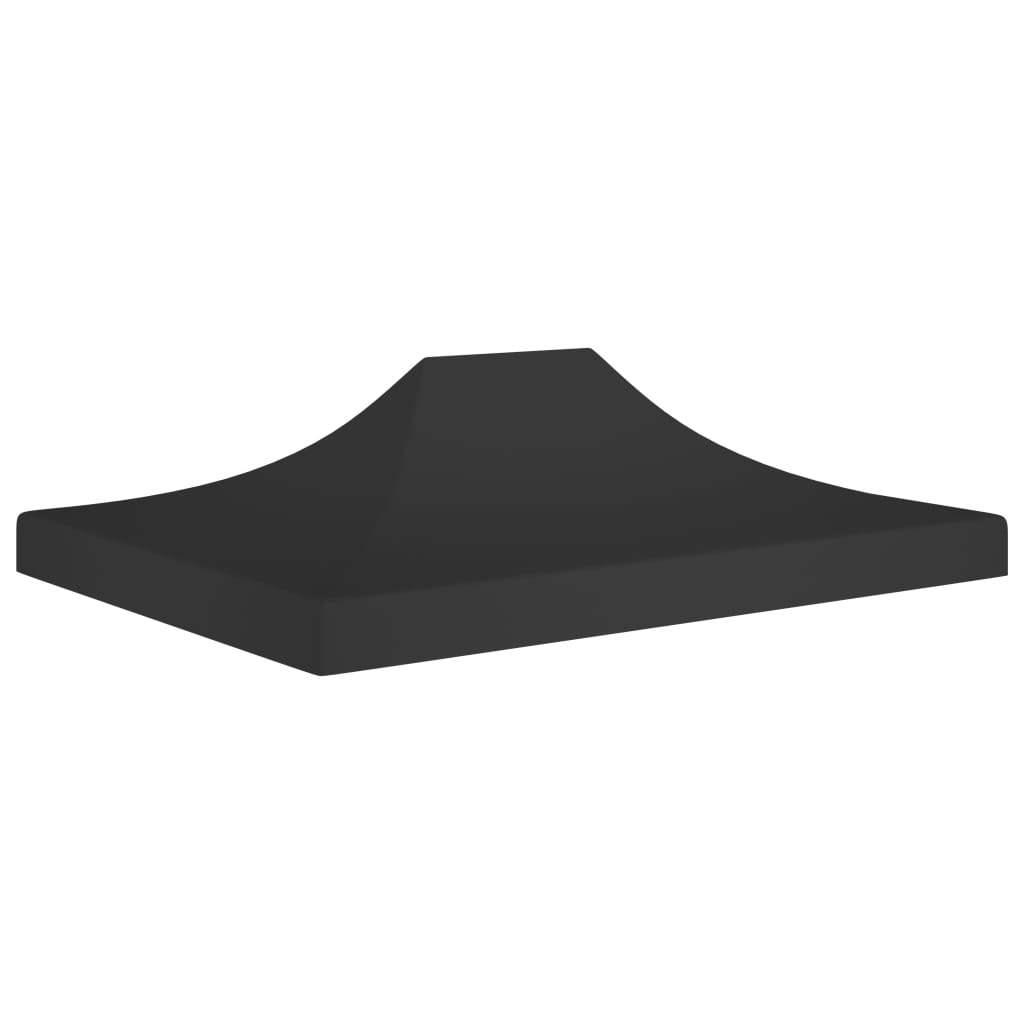 Partyzelt-Dach 4,5x3 m Schwarz 270 g/m² Partyzelt-Dach 4,5x3 m Schwarz 270 g/m²