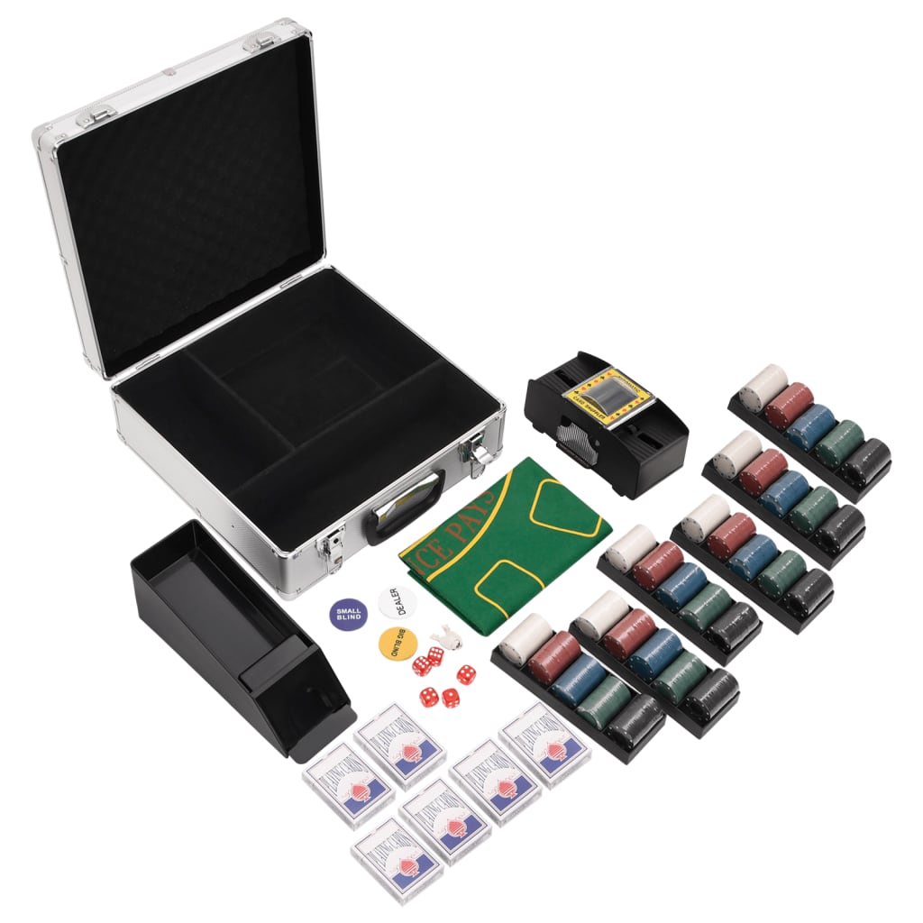 Pokerchips-Set 600 Stk. 4 g Pokerchips-Set 600 Stk. 4 g