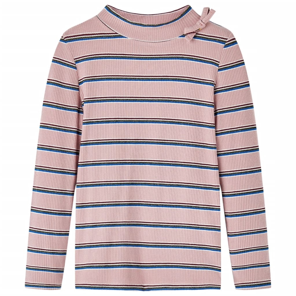 Kinder-Langarmshirt Hellrosa 116