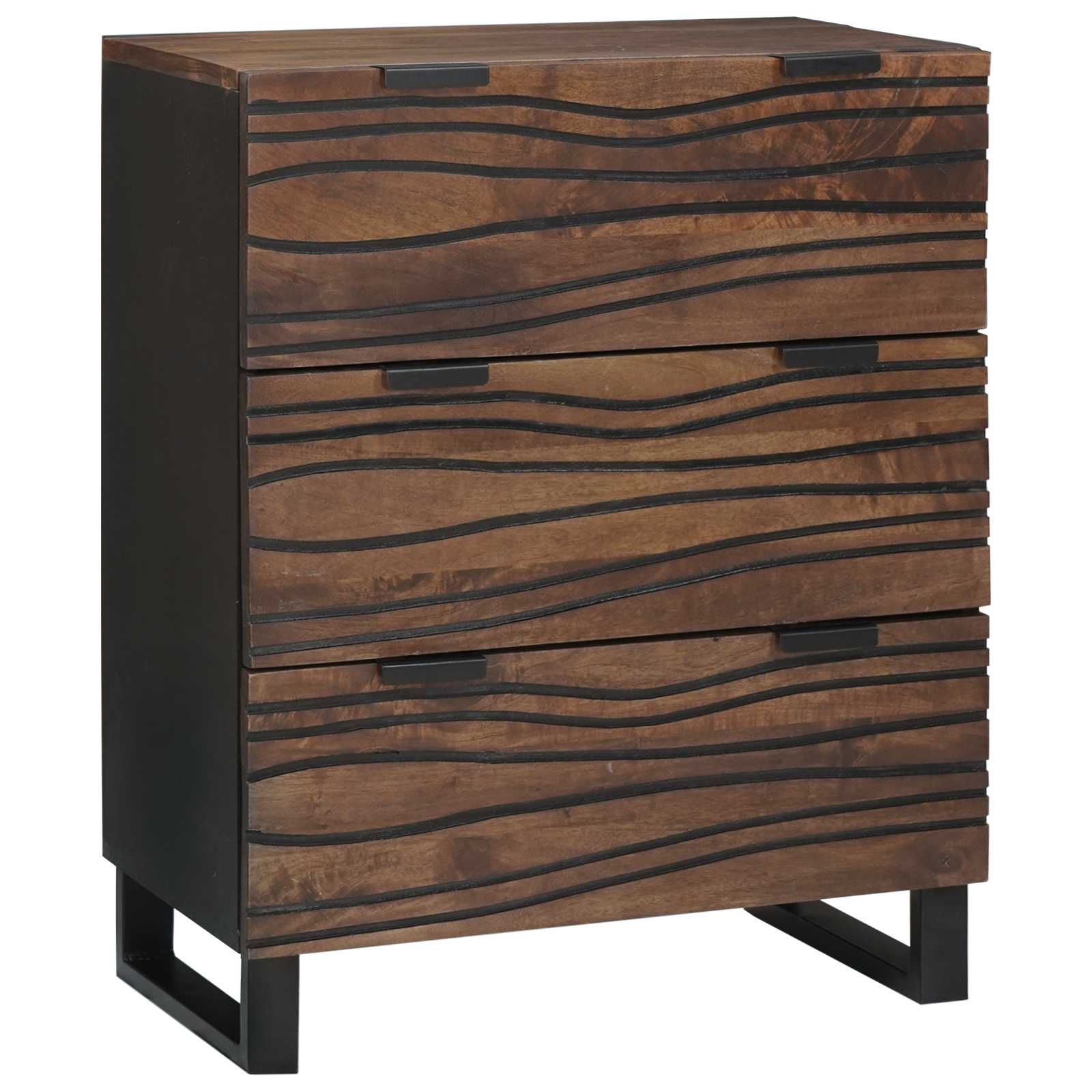 Sideboard 60x33,5x75 cm Massivholz Mango Sideboard 60x33,5x75 cm Massivholz Mango