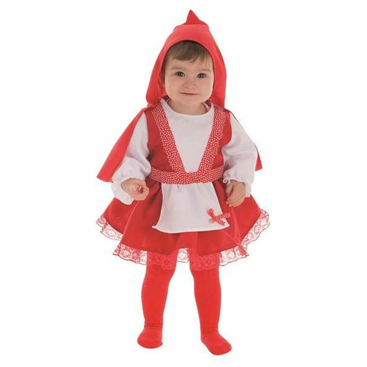 Verkleidung für Babys 12 Monate Rotkäppchen (3 Stücke) Verkleidung für Babys 12 Monate Rotkäppchen (3 Stücke)