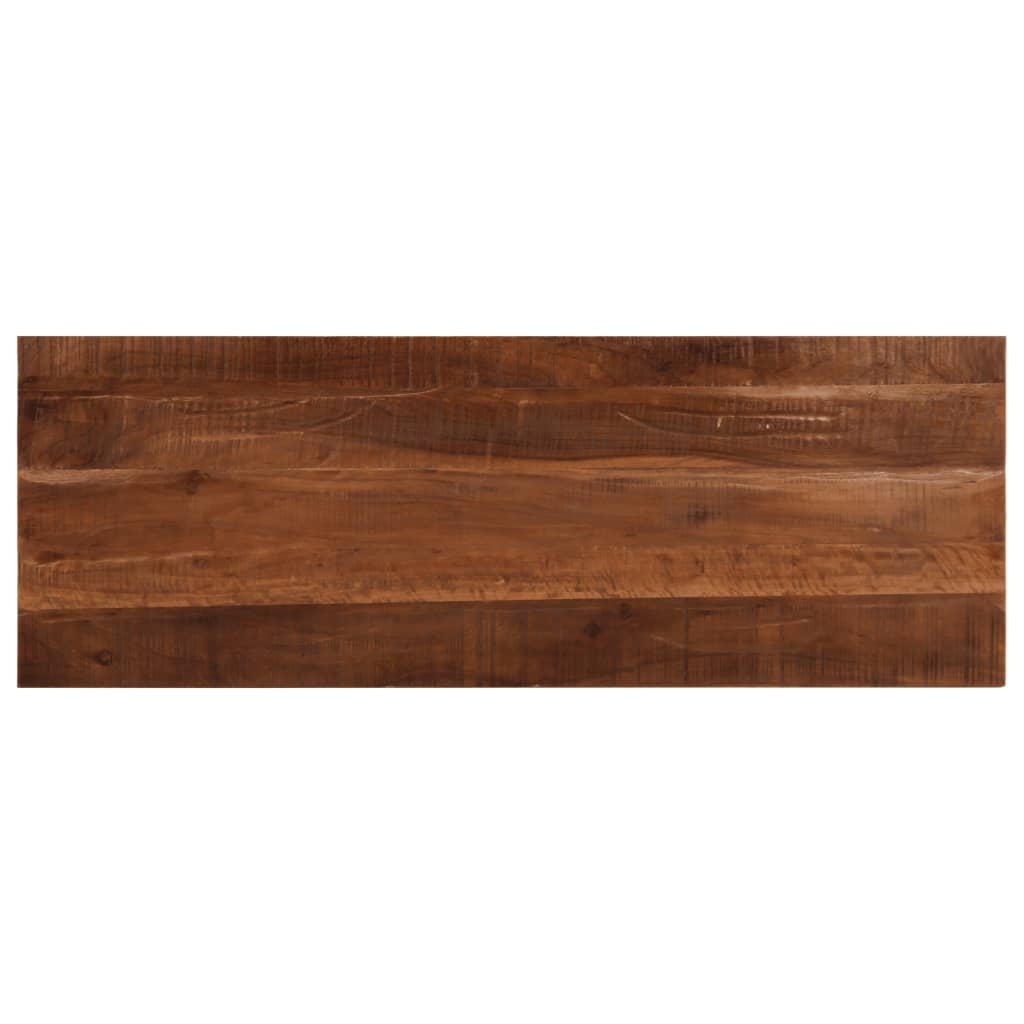 Tischplatte 140x60x2,5 cm Rechteckig Altholz Massiv Tischplatte 140x60x2,5 cm Rechteckig Altholz Massiv
