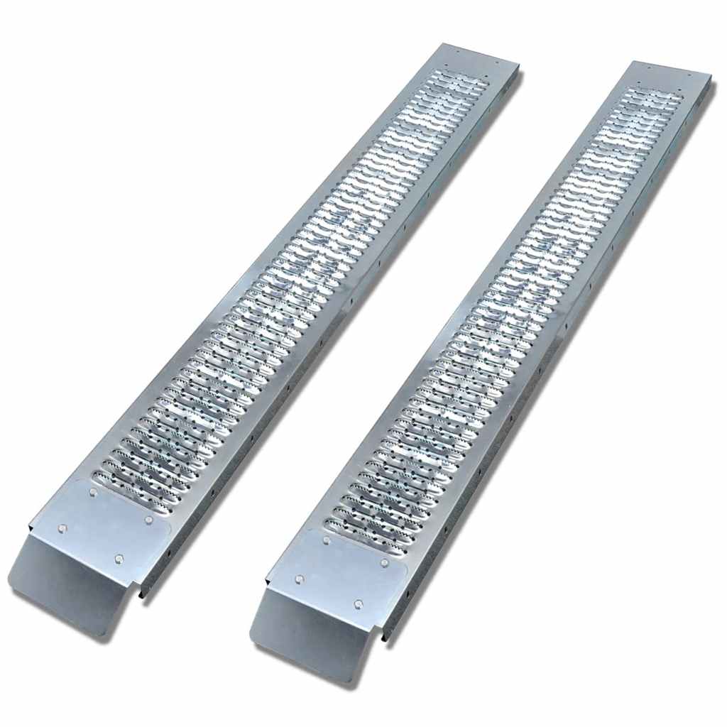 Auffahrrampen aus Stahl 2 Stk. 450 kg