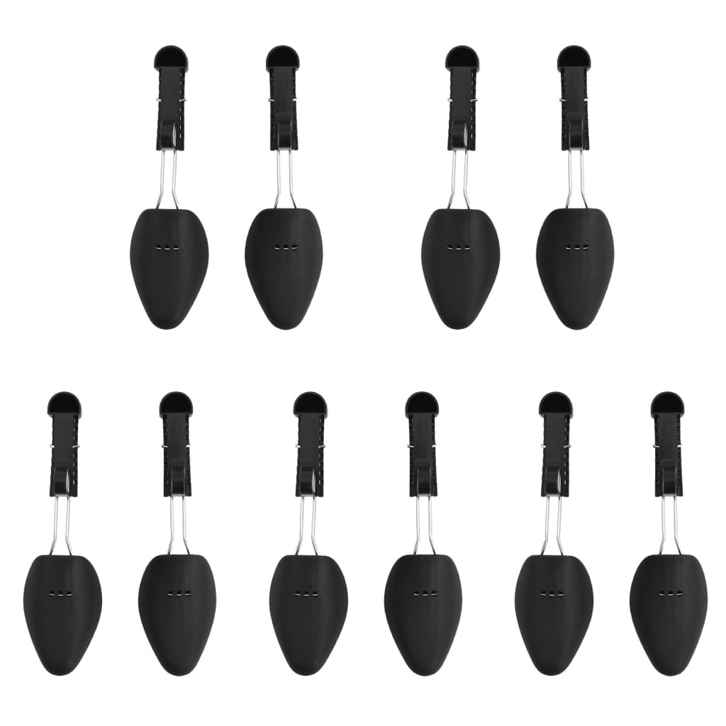 Schuhspanner 5 Paar Schwarz EU 38-44 Kunststoff Schuhspanner 5 Paar Schwarz EU 38-44 Kunststoff