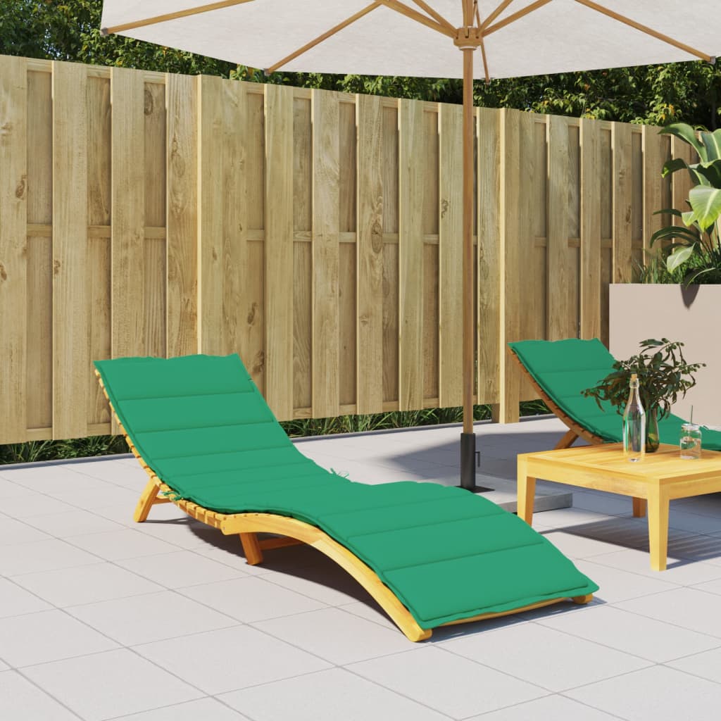 Sonnenliegen-Auflage Grün 200x70x3 cm Oxford-Gewebe Sonnenliegen-Auflage Grün 200x70x3 cm Oxford-Gewebe