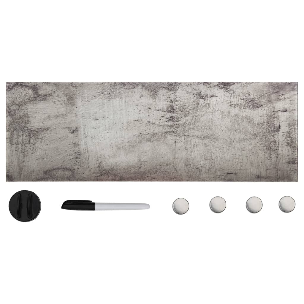 Magnettafel Wandmontage Glas 60x20 cm Magnettafel Wandmontage Glas 60x20 cm