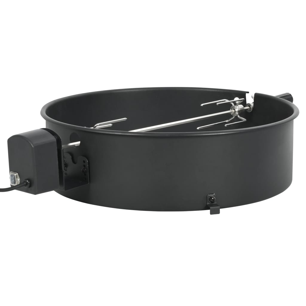 BBQ Rotisserie Ring Set 57 cm Schwarz BBQ Rotisserie Ring Set 57 cm Schwarz