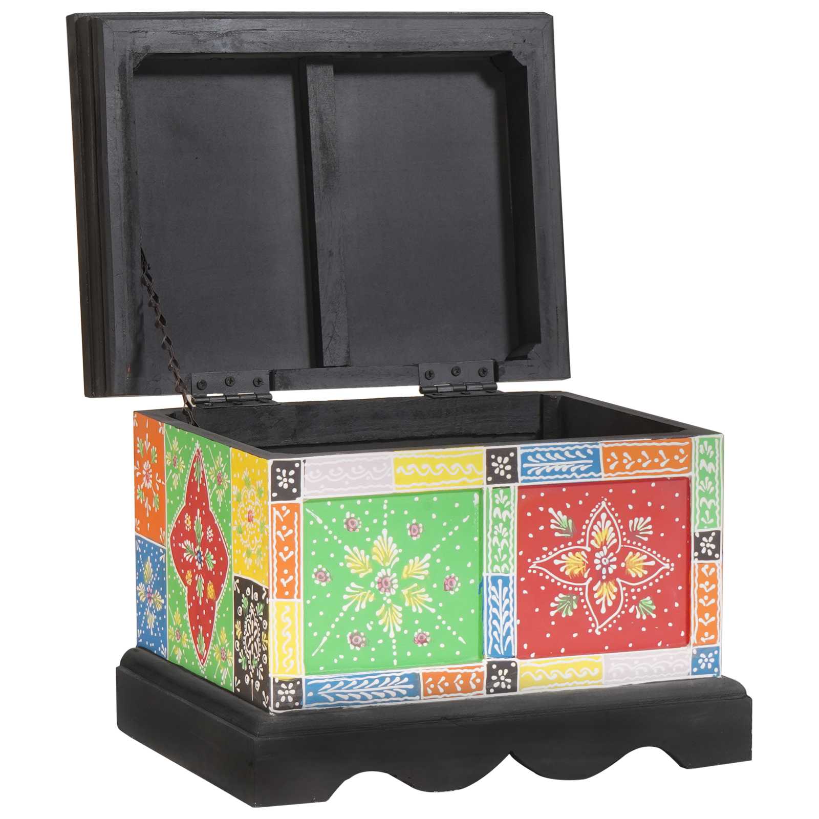 Aufbewahrungsbox 40x30x30 cm aus massivem Mango Holz Aufbewahrungsbox 40x30x30 cm aus massivem Mango Holz