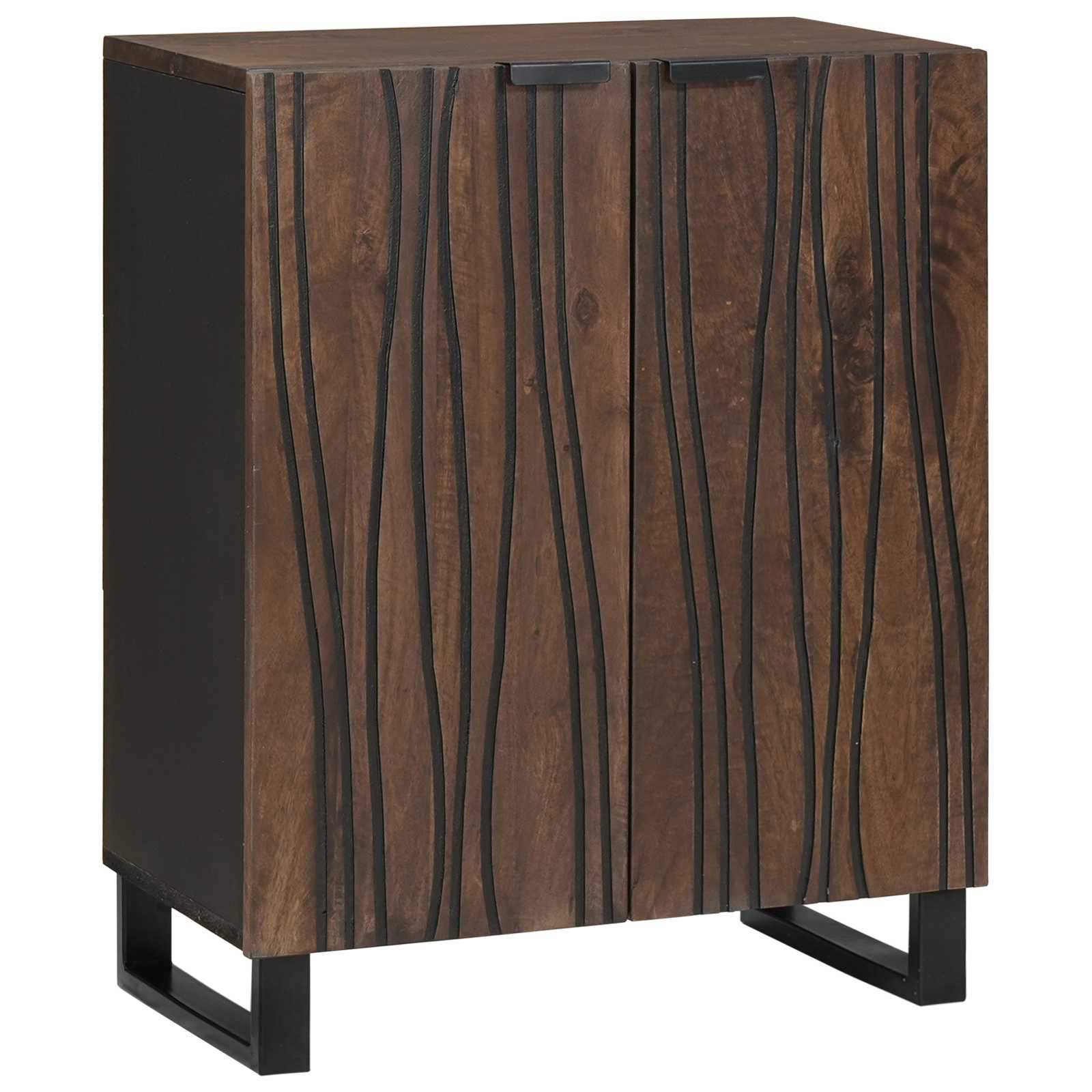 Sideboard 60x33,5x75 cm Massivholz Mango Sideboard 60x33,5x75 cm Massivholz Mango