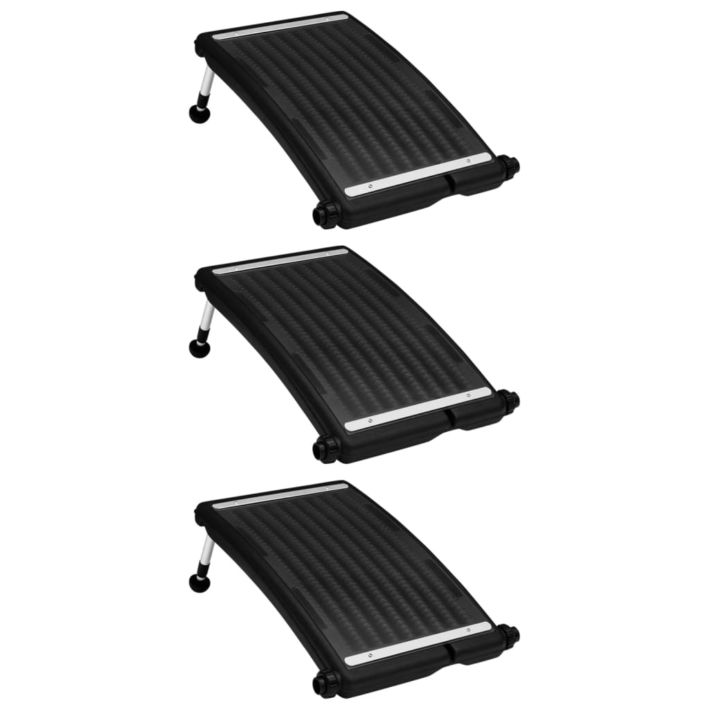 Gebogene Solar-Heizpaneele für Pool 3 Stk. 72,5x46 cm Gebogene Solar-Heizpaneele für Pool 3 Stk. 72,5x46 cm