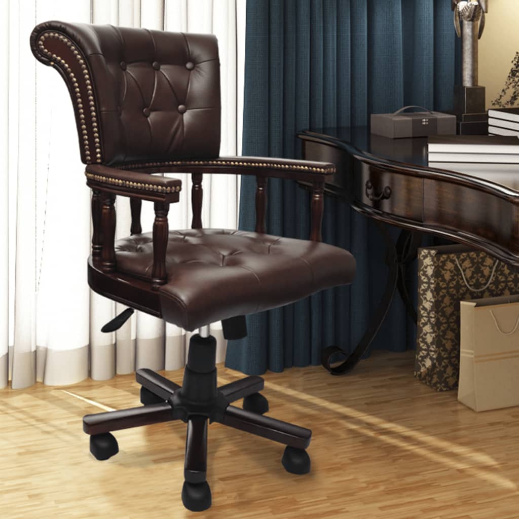 Bürodrehstuhl Braun Bürodrehstuhl Braun