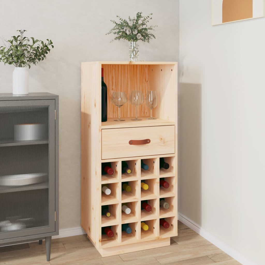 Weinregal 45x34x100 cm Massivholz Kiefer Weinregal 45x34x100 cm Massivholz Kiefer