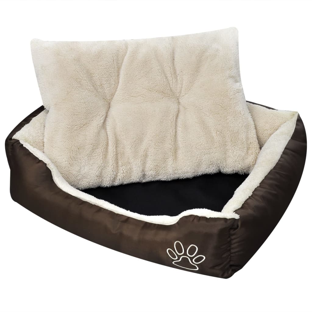Warmes Hundebett mit Polsterkissen M Warmes Hundebett mit Polsterkissen M