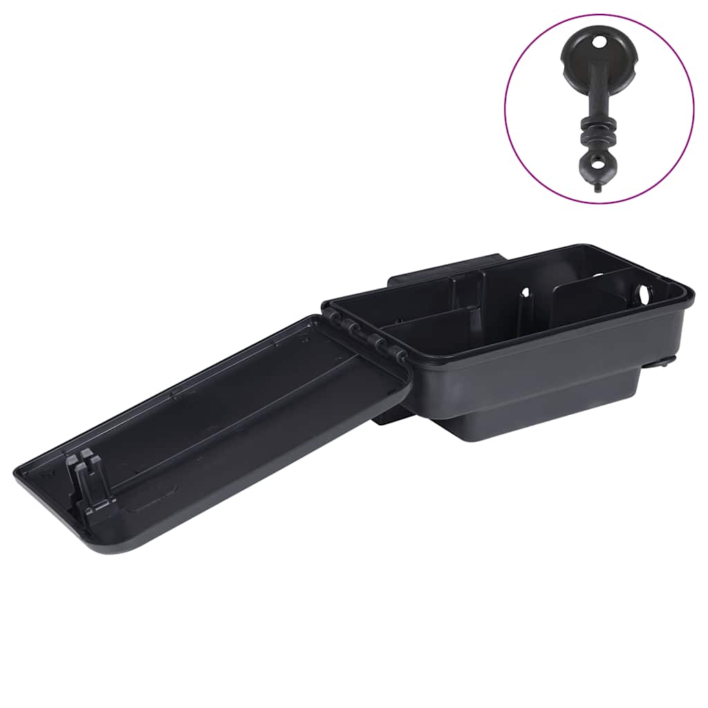 Mausefallen 6 Stk. Schwarz 22x12,5x7,5 cm Mausefallen 6 Stk. Schwarz 22x12,5x7,5 cm