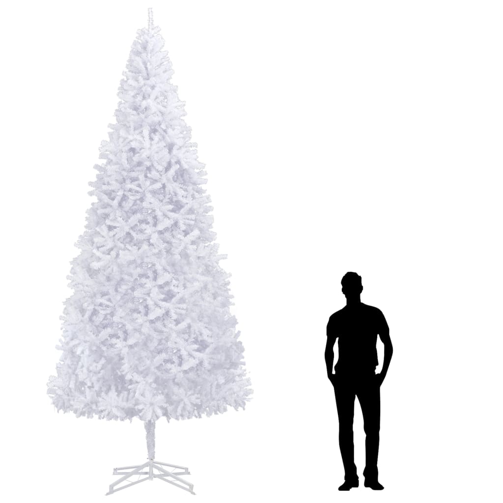 Künstlicher Weihnachtsbaum 400 cm Weiß Künstlicher Weihnachtsbaum 400 cm Weiß
