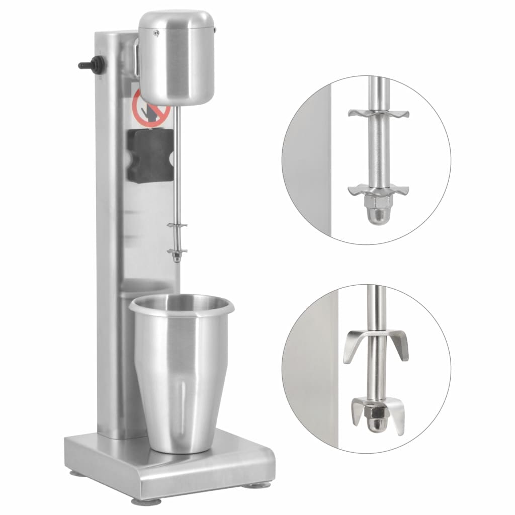 Milchshake-Mixer Edelstahl 1 L Milchshake-Mixer Edelstahl 1 L