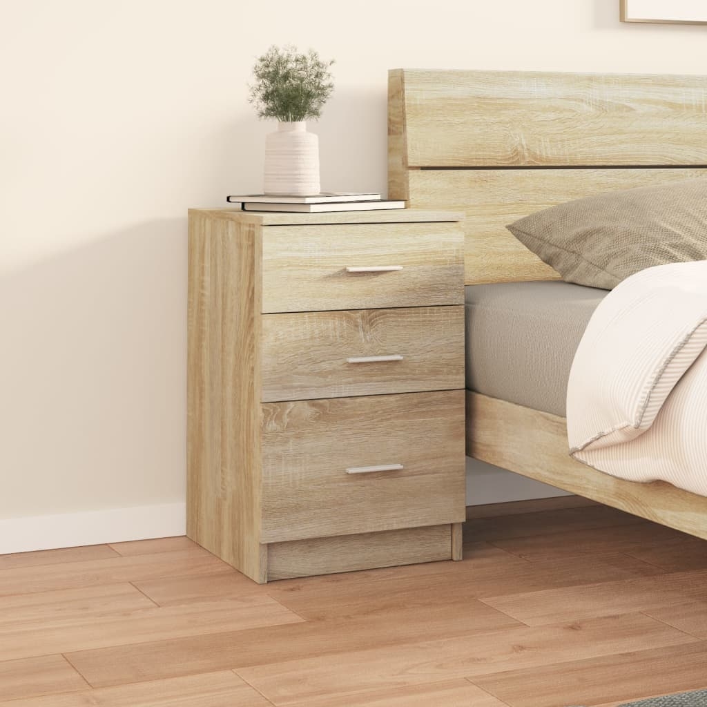Nachttisch Sonoma-Eiche 40x40x63 cm Holzwerkstoff Nachttisch Sonoma-Eiche 40x40x63 cm Holzwerkstoff