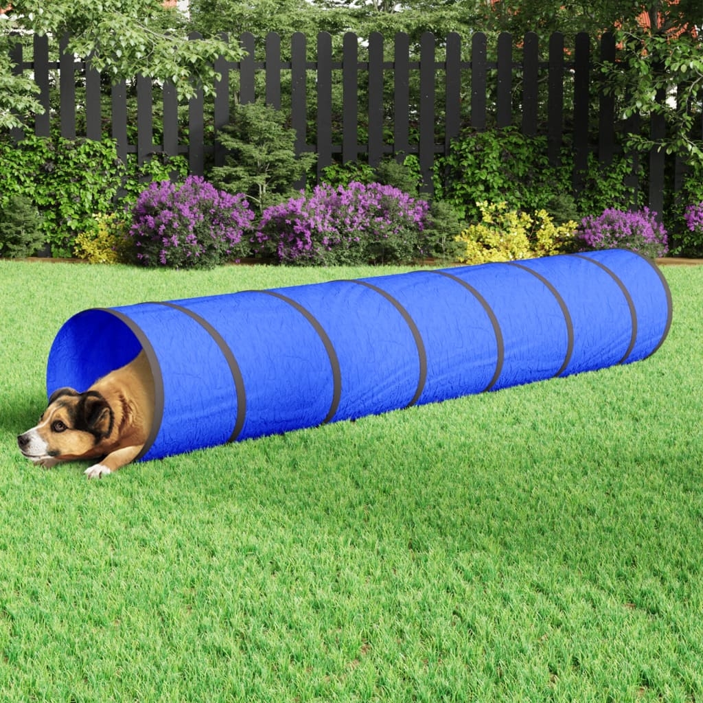 Hundetunnel Blau Ø 50x300 cm Polyester Hundetunnel Blau Ø 50x300 cm Polyester