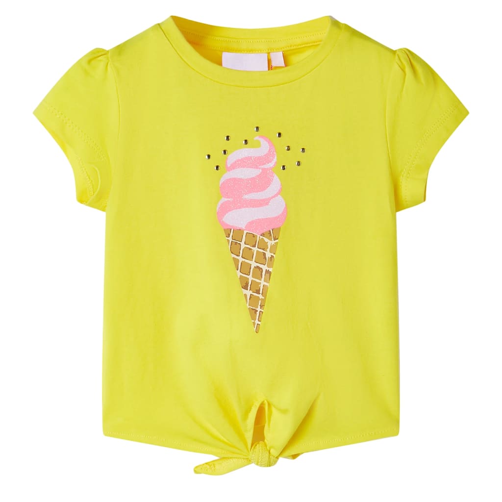 Kinder-T-Shirt Gelb 104 Kinder-T-Shirt Gelb 104