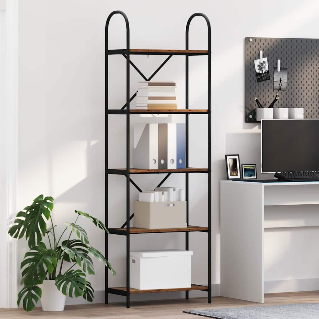 Regal Altholz 60 x 30 x 183 cm Holzwerkstoff