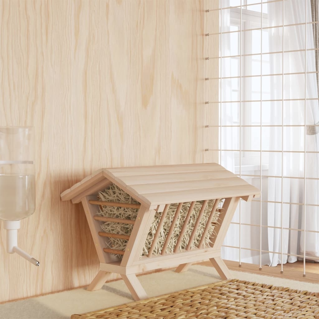 Heuraufe für Kaninchen 44x33x33 cm Massivholz Tanne Heuraufe für Kaninchen 44x33x33 cm Massivholz Tanne