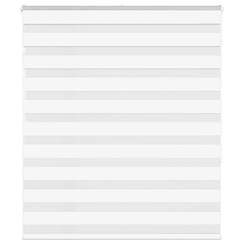 Zebrarollo Weiß 130x150 cm Stoffbreite 125,9 cm Polyester
