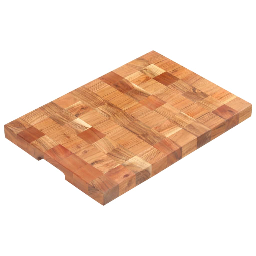 Hackblock 50×30×3,8 cm Akazie Massivholz Hackblock 50×30×3,8 cm Akazie Massivholz