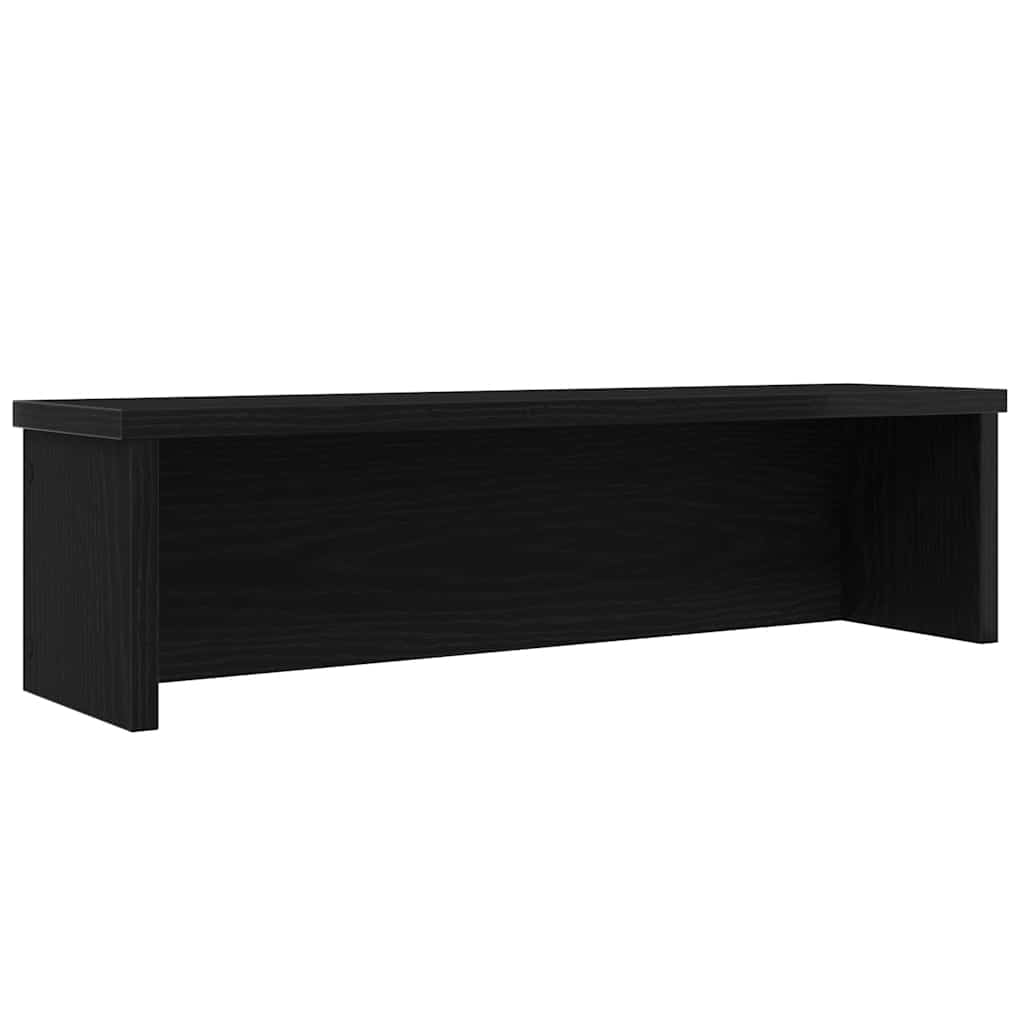 Küchenregal Stapelbar Schwarz 50x15x16 cm Holzwerkstoff Küchenregal Stapelbar Schwarz 50x15x16 cm Holzwerkstoff