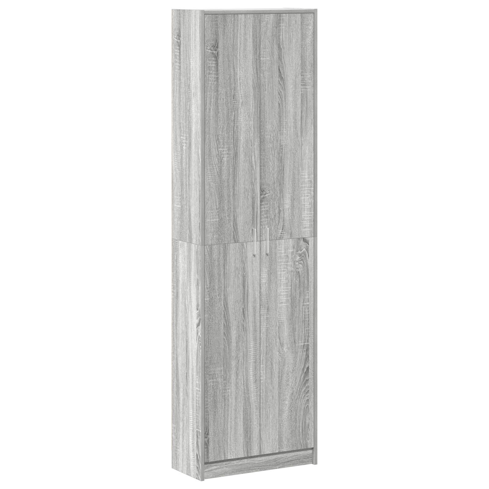 Kleiderschrank Grauer Sonoma 55x25x189 cm Holzwerkstoff Kleiderschrank Grauer Sonoma 55x25x189 cm Holzwerkstoff