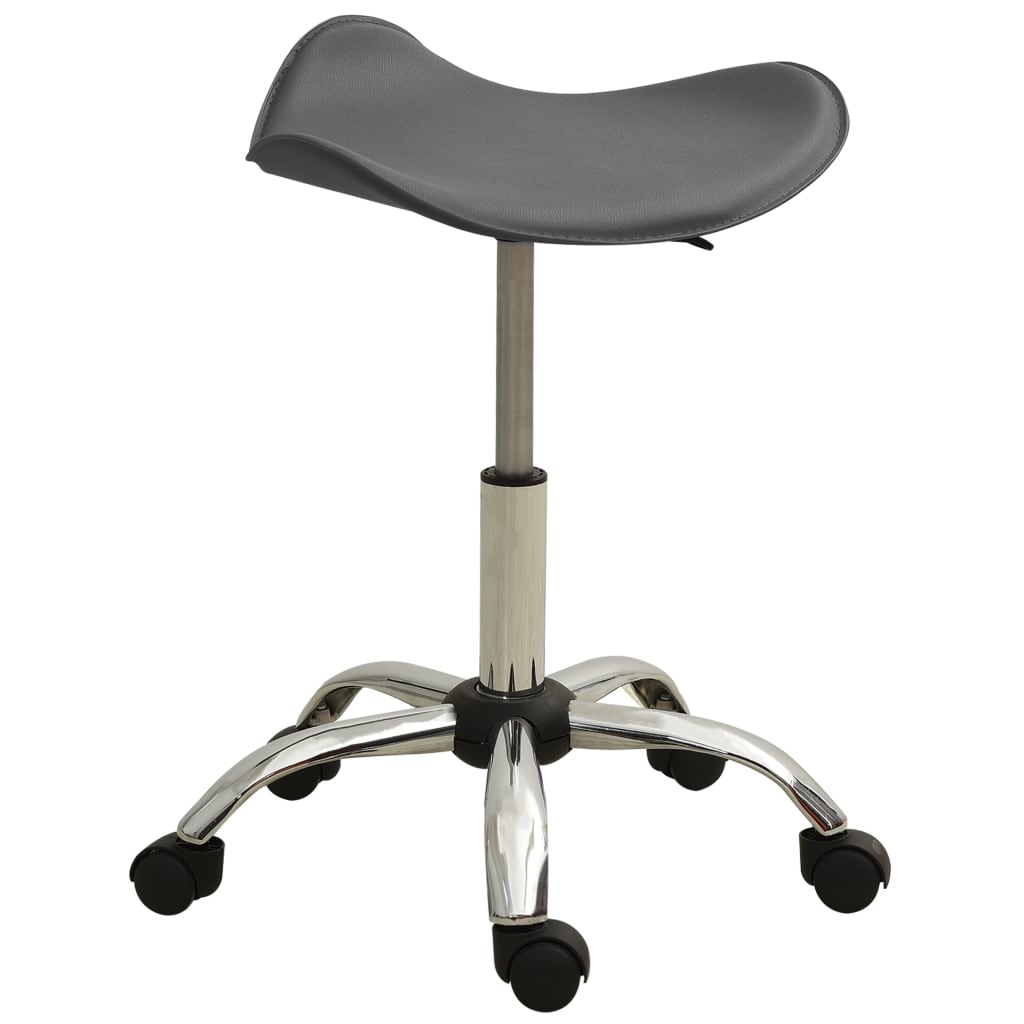 Friseur Rollhocker Grau Kunstleder Friseur Rollhocker Grau Kunstleder
