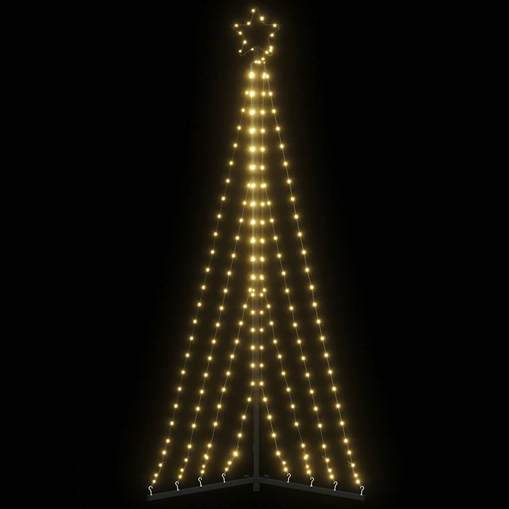 Weihnachtsbaum-Beleuchtung 339 LEDs Warmweiß 182 cm Weihnachtsbaum-Beleuchtung 339 LEDs Warmweiß 182 cm
