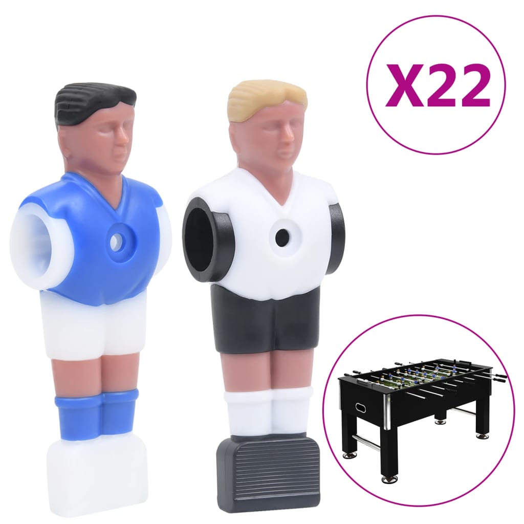 Tischfußball-Spieler 22 Stk. für 15,9 mm Stange Tischfußball-Spieler 22 Stk. für 15,9 mm Stange