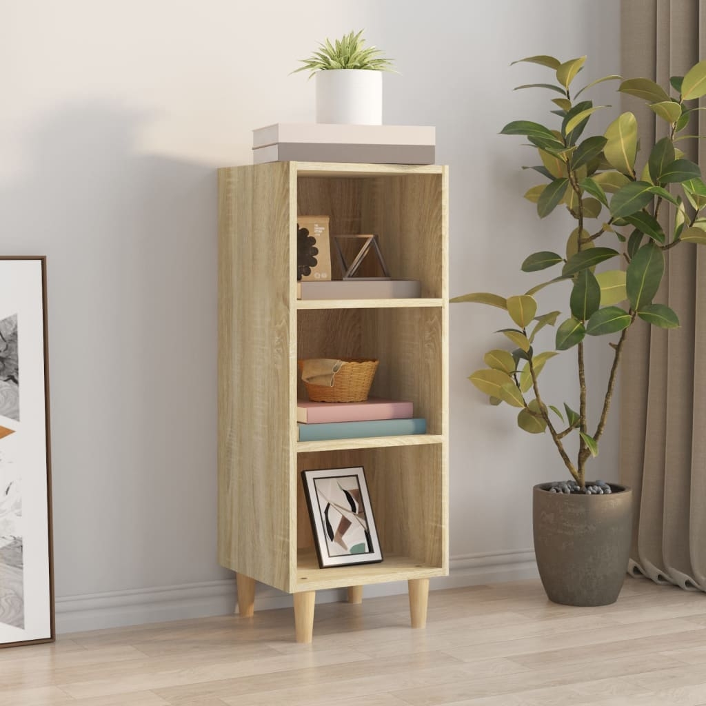 Sideboard Sonoma-Eiche 34,5x32,5x90 cm Holzwerkstoff Sideboard Sonoma-Eiche 34,5x32,5x90 cm Holzwerkstoff