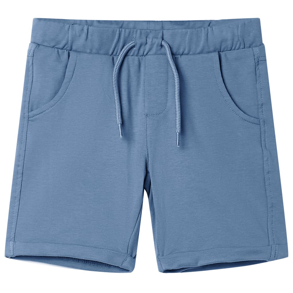 Kindershorts mit Kordelzug Dunkelblau 128 Kindershorts mit Kordelzug Dunkelblau 128